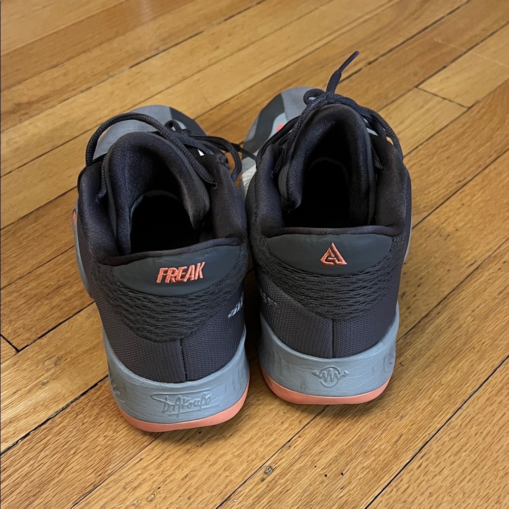 Nike Athletic Shoes - Black, Gray, White, Orange - Picture 2 of 9